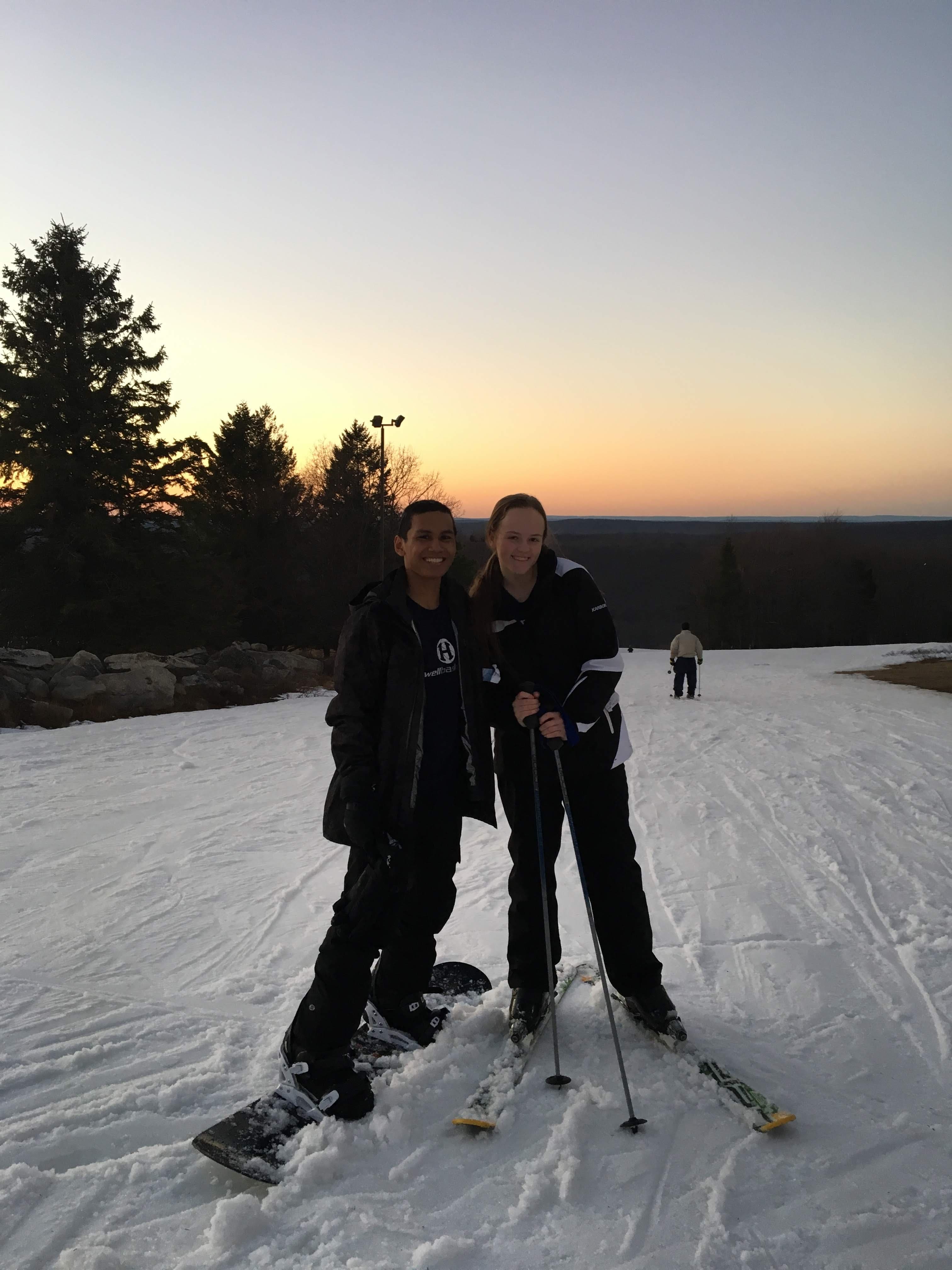 Ski trip with the Tayo family